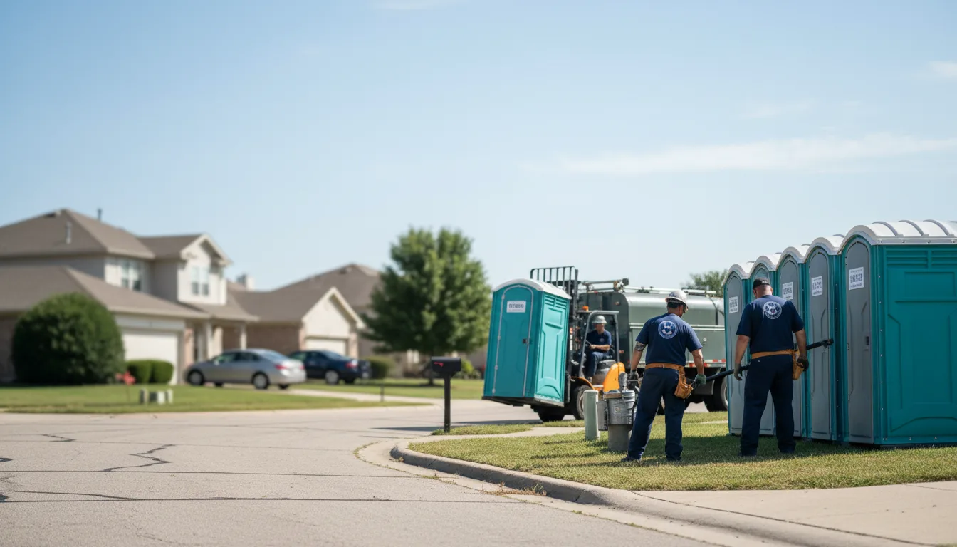 Porta Potty Rental in Chambersburg, IL near me